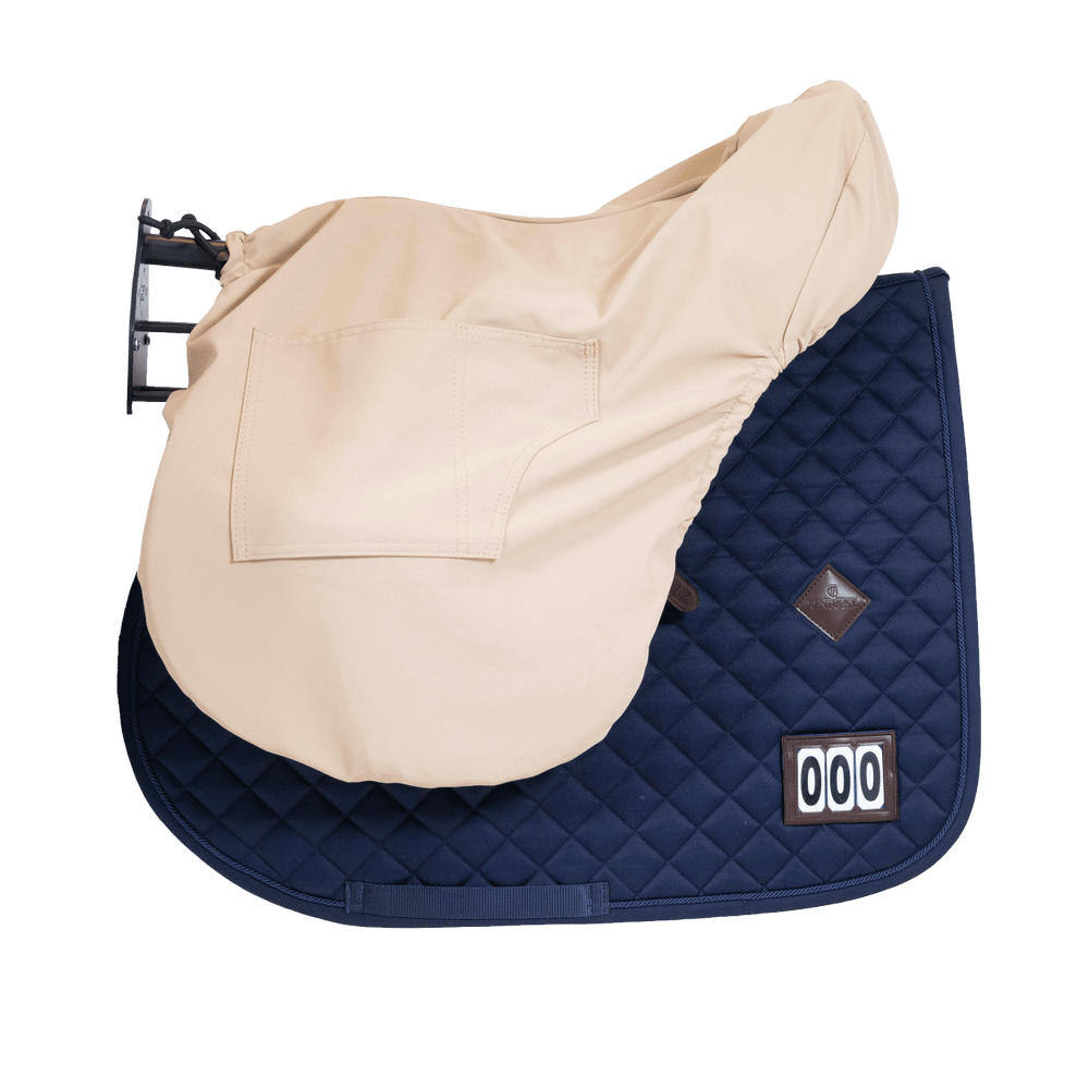 Saddle Rack metal with saddle pad holder | Grooming Deluxe | Space-saving — Image 2