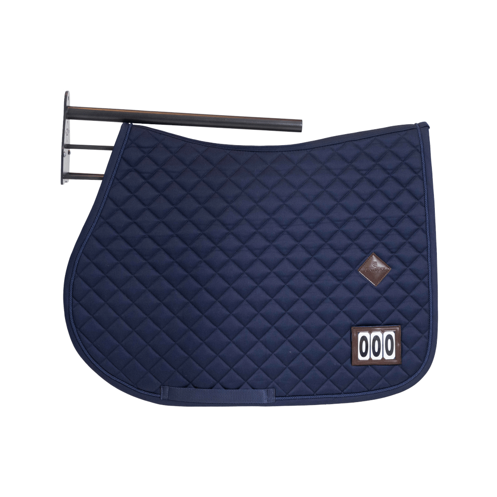 Saddle Rack metal with saddle pad holder | Grooming Deluxe | Space-saving