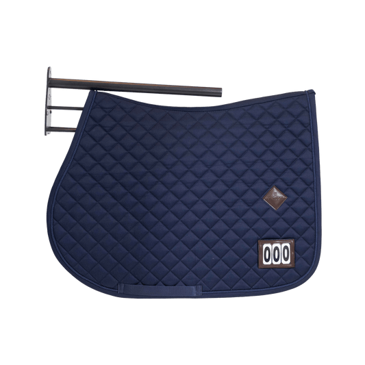 Saddle Rack metal with saddle pad holder | Grooming Deluxe | Space-saving