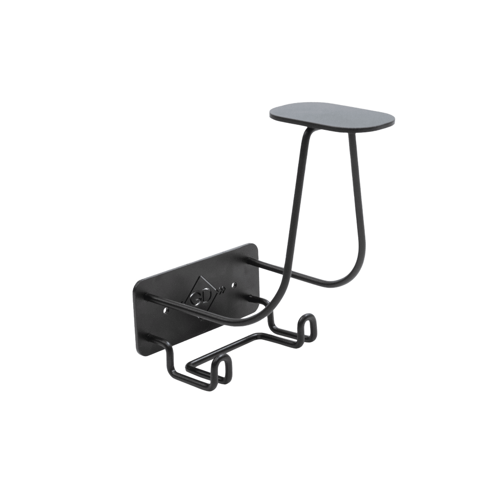 Helmet Holder steel with hook | Grooming Deluxe | Durable