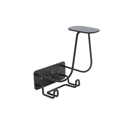 Helmet Holder steel with hook | Grooming Deluxe | Durable