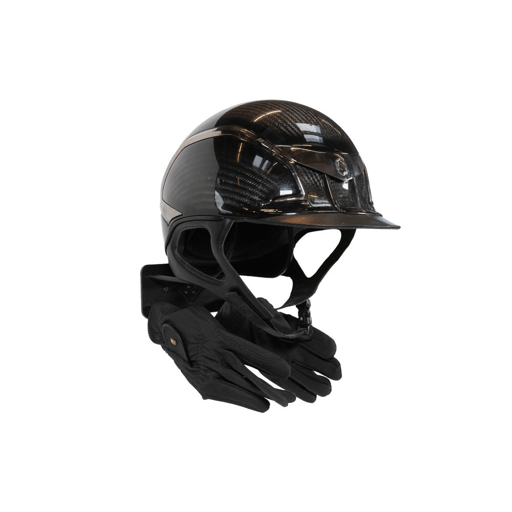 Helmet Holder steel with hook | Grooming Deluxe | Durable — Image 2