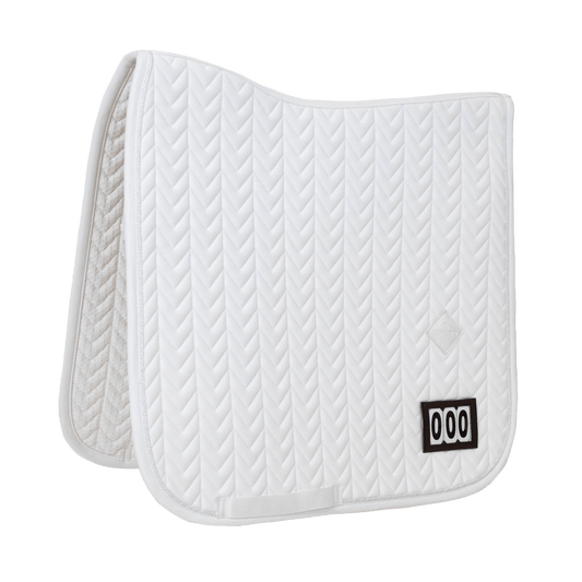 Saddle Pad Fishbone Competition 2 numbers Dressage | Kentucky Horsewear | Breathable