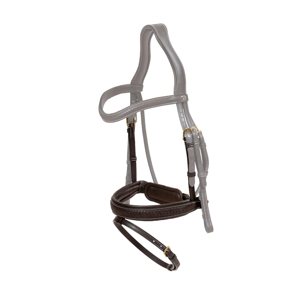 Plaited Medium Noseband with Pull-back | Dy'on | — Image 3