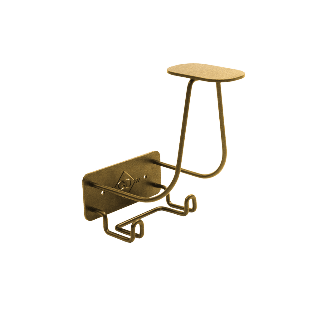 Helmet Holder steel with hook | Grooming Deluxe | Durable — Image 3