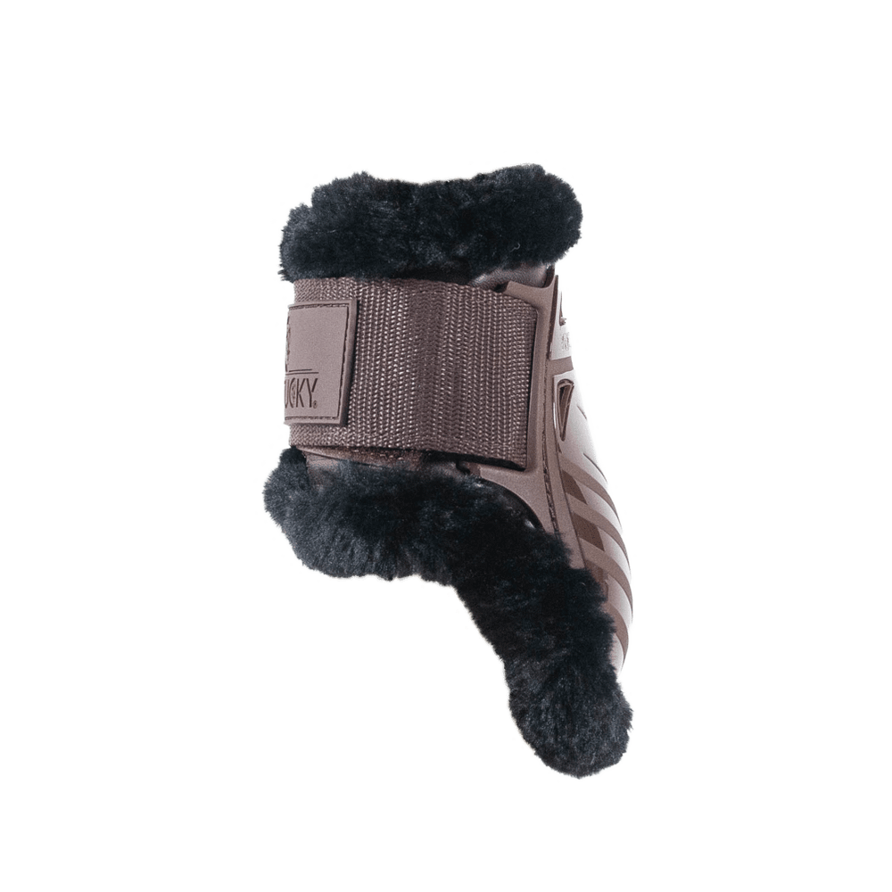 Vegan Sheepskin Young Horse Fetlock Boots | Kentucky Horsewear | Lightweight — Image 2