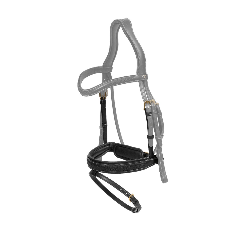 Plaited Medium Noseband with Pull-back | Dy'on | — Image 2