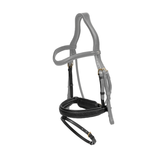 Plaited Medium Noseband with Pull-back | Dy'on | — Image 2