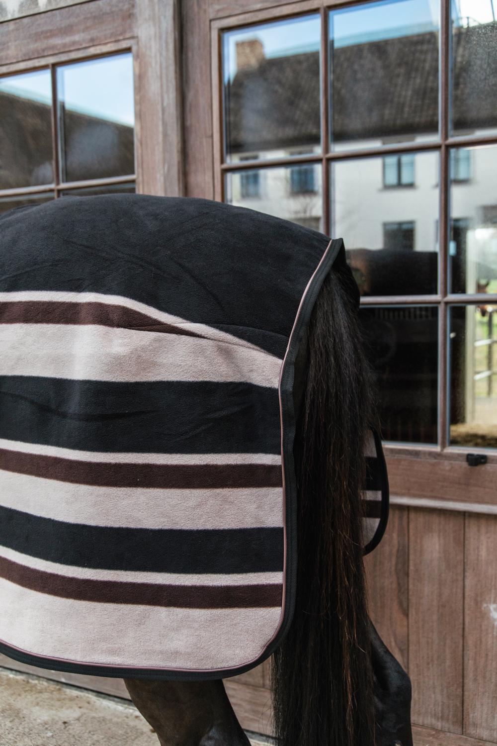 Fleece Rug Heavy Stripe | Kentucky Horsewear | Luxury — Image 3