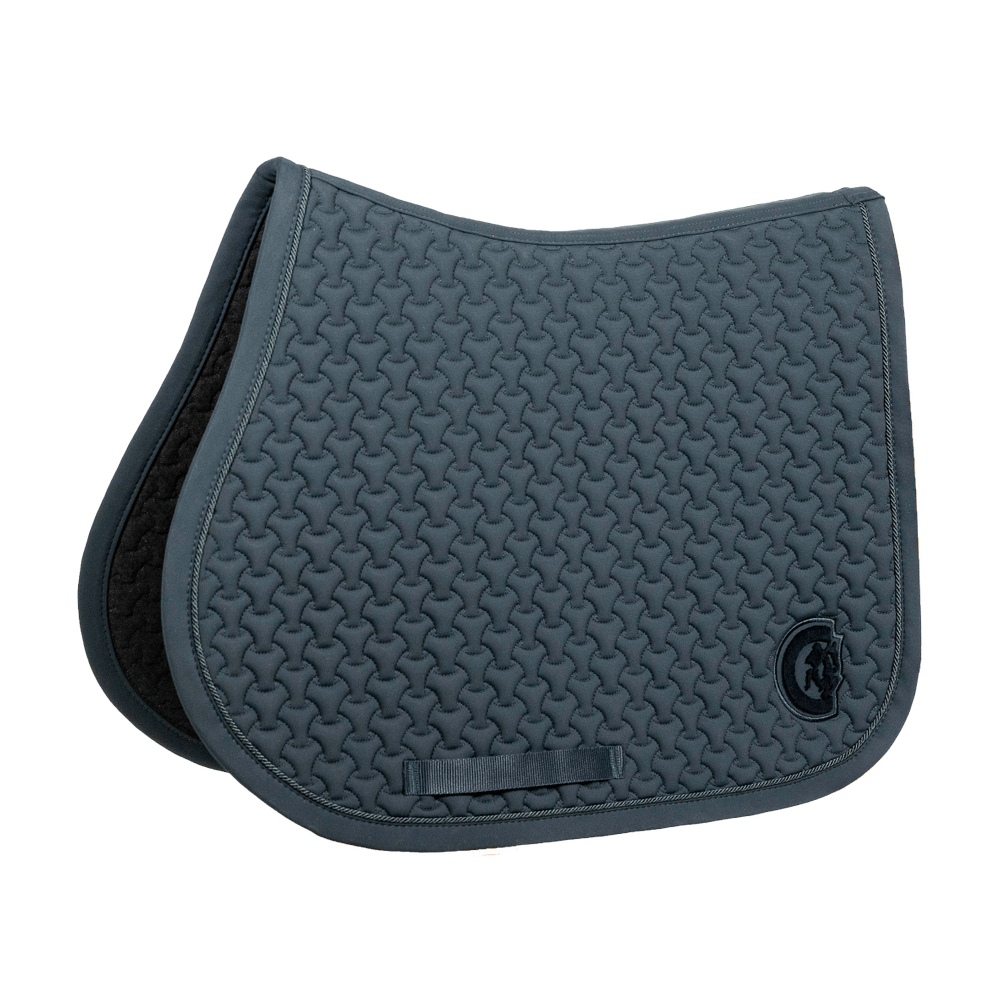 Saddle Pad Plaited 3D Logo Jumping | Kentucky Horsewear | Customisable