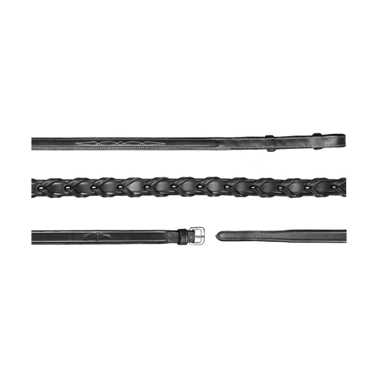 1/2" Laced Reins | Dy'on | — Image 2
