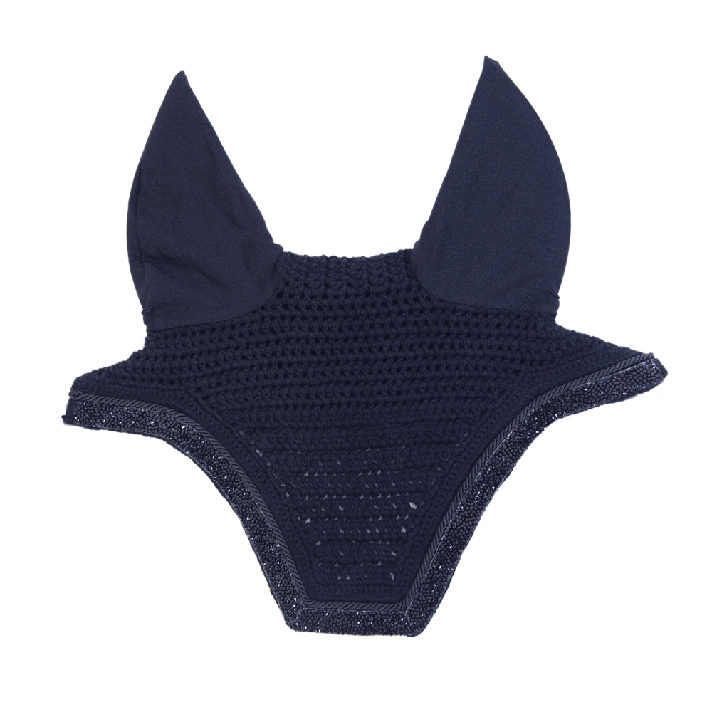Fly Veil Wellington Glitter Stone | Kentucky Horsewear | glittery