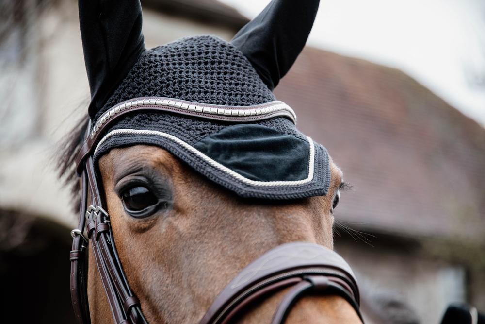 Fly Veil Wellington Basic Velvet | Kentucky Horsewear | Colourful — Image 15