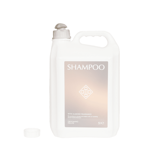 Pump for Almond Shampoo 5L | Grooming Deluxe | mess-free dispensing — Image 2