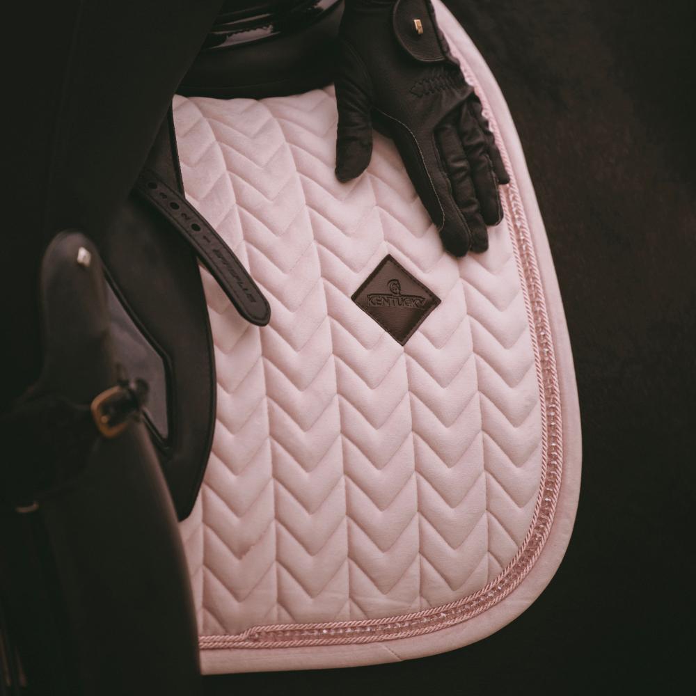 Saddle Pad Velvet Pearls Jumping | Kentucky Horsewear | luxuriousvelvet — Image 13