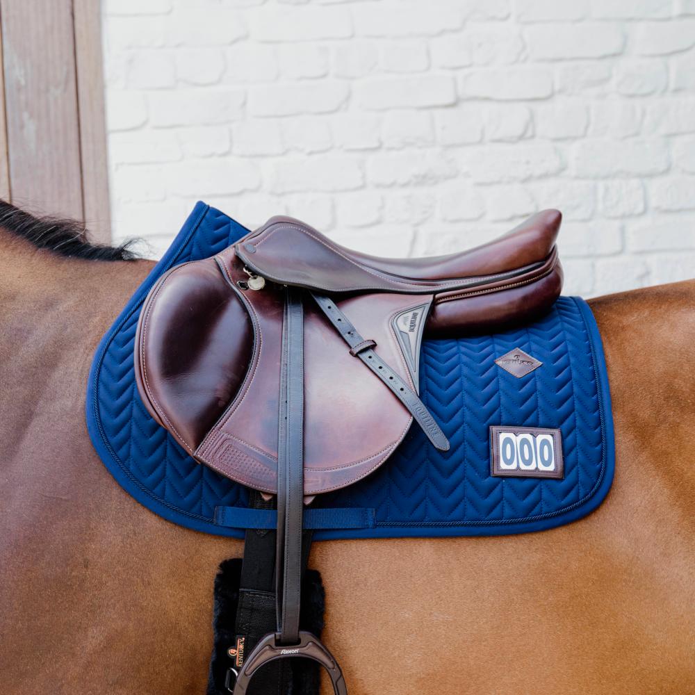 Kentucky Saddle Pad Fishbone Competition 2 numbers Jumping