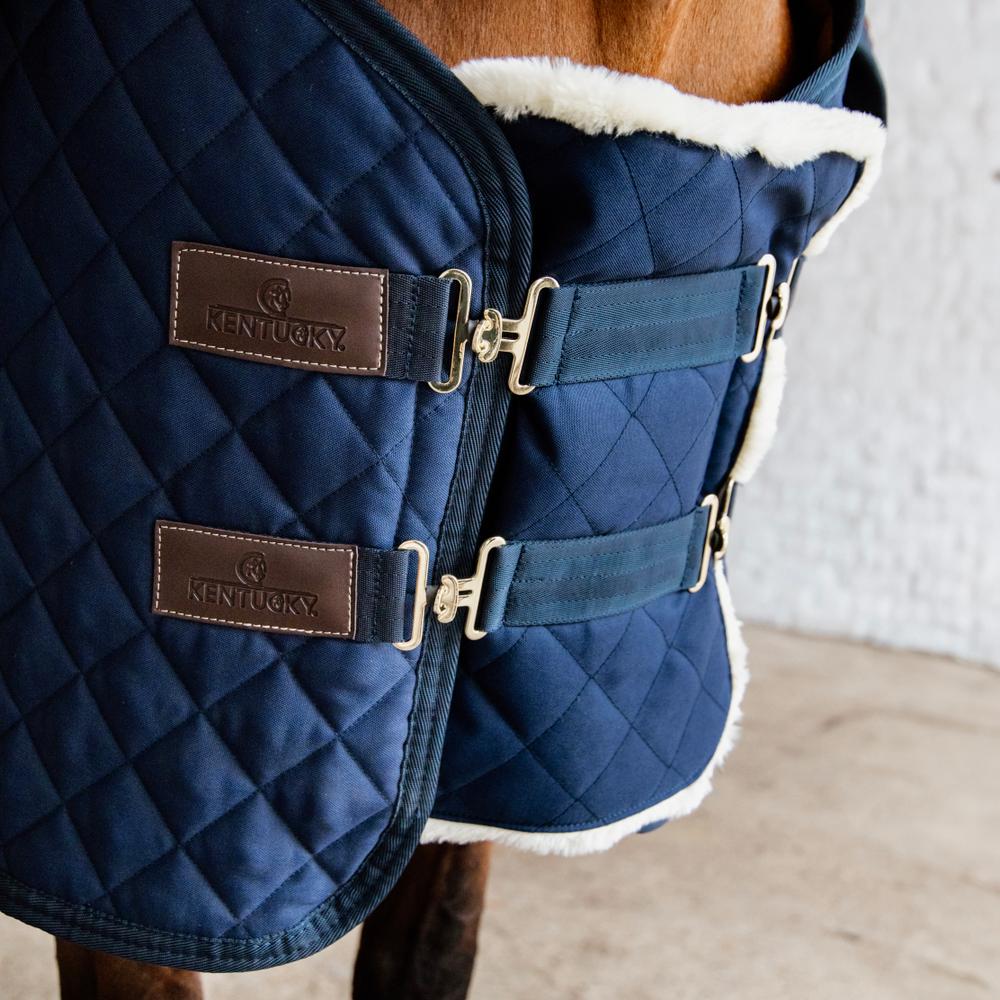 Quilted Chest Expander Vegan Sheepskin | Kentucky Horsewear | Comfort — Image 12