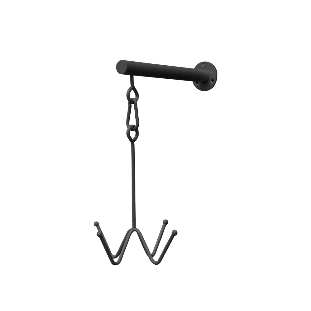 Bridle Hook 4 prong with wall attachment | Grooming Deluxe | durable