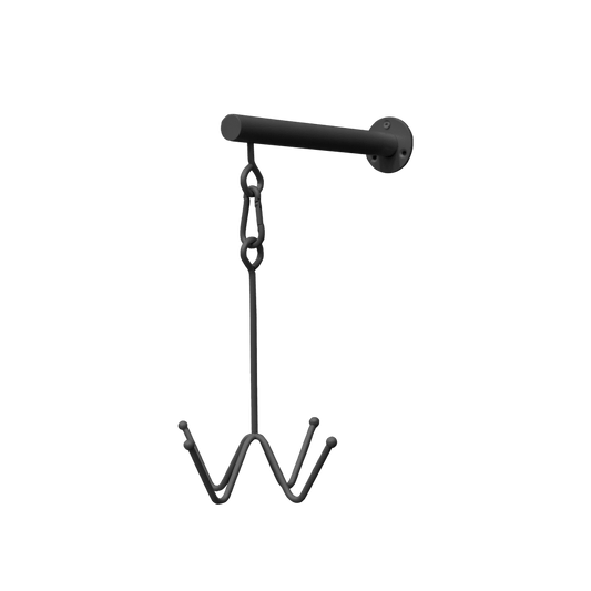 Bridle Hook 4 prong with wall attachment | Grooming Deluxe | durable
