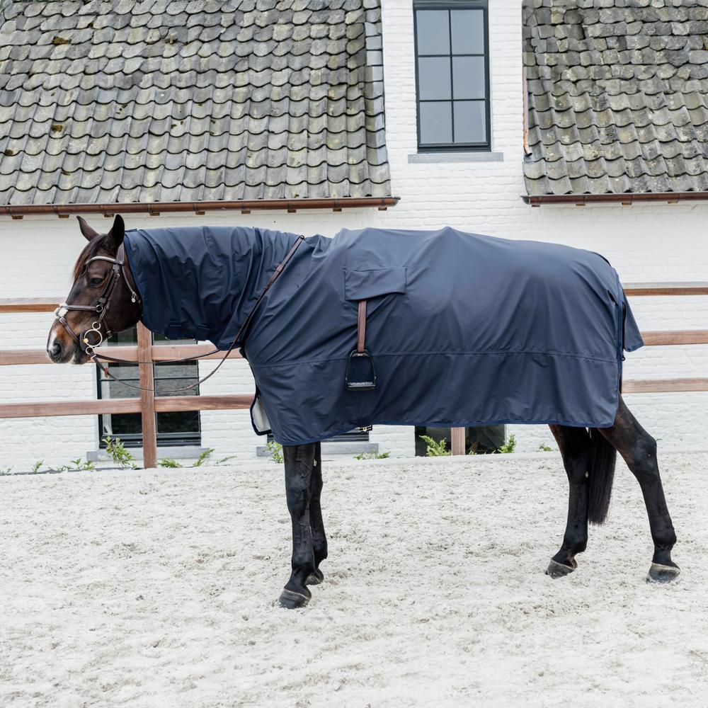 Horse Raincoat Hurricane with stirrup holes | Kentucky Horsewear | Waterproof — Image 3
