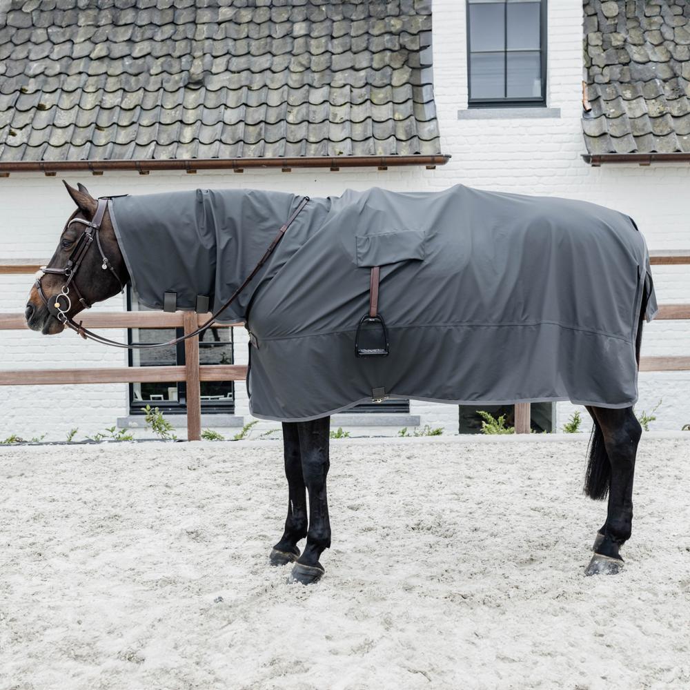 Horse Raincoat Hurricane with stirrup holes | Kentucky Horsewear | Waterproof — Image 10