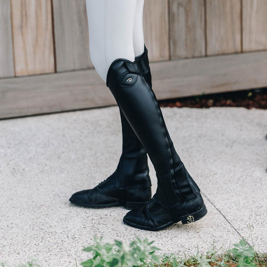 Classic Comfort Half Chaps | Dy'on | DurableLeather