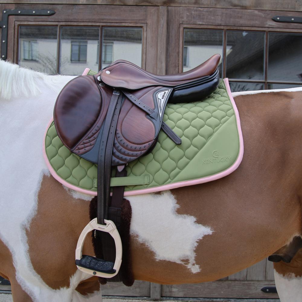 Kentucky Saddle Pad Softshell Onion Quilt Jumping