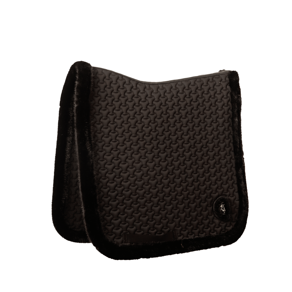 Saddle Pad Fake Fur Plaited Quilt | Kentucky Horsewear | Comfort — Image 5