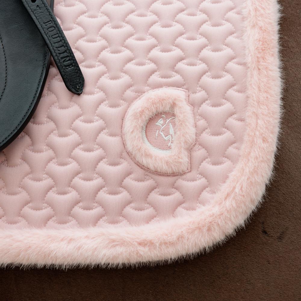 Saddle Pad Fake Fur Plaited Quilt | Kentucky Horsewear | Comfort — Image 3