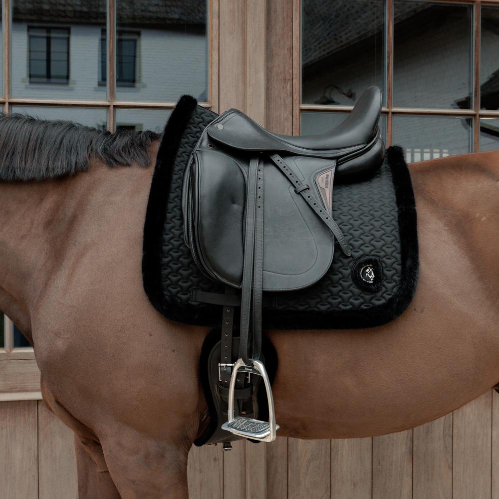 Saddle Pad Fake Fur Plaited Quilt | Kentucky Horsewear | Comfort — Image 10