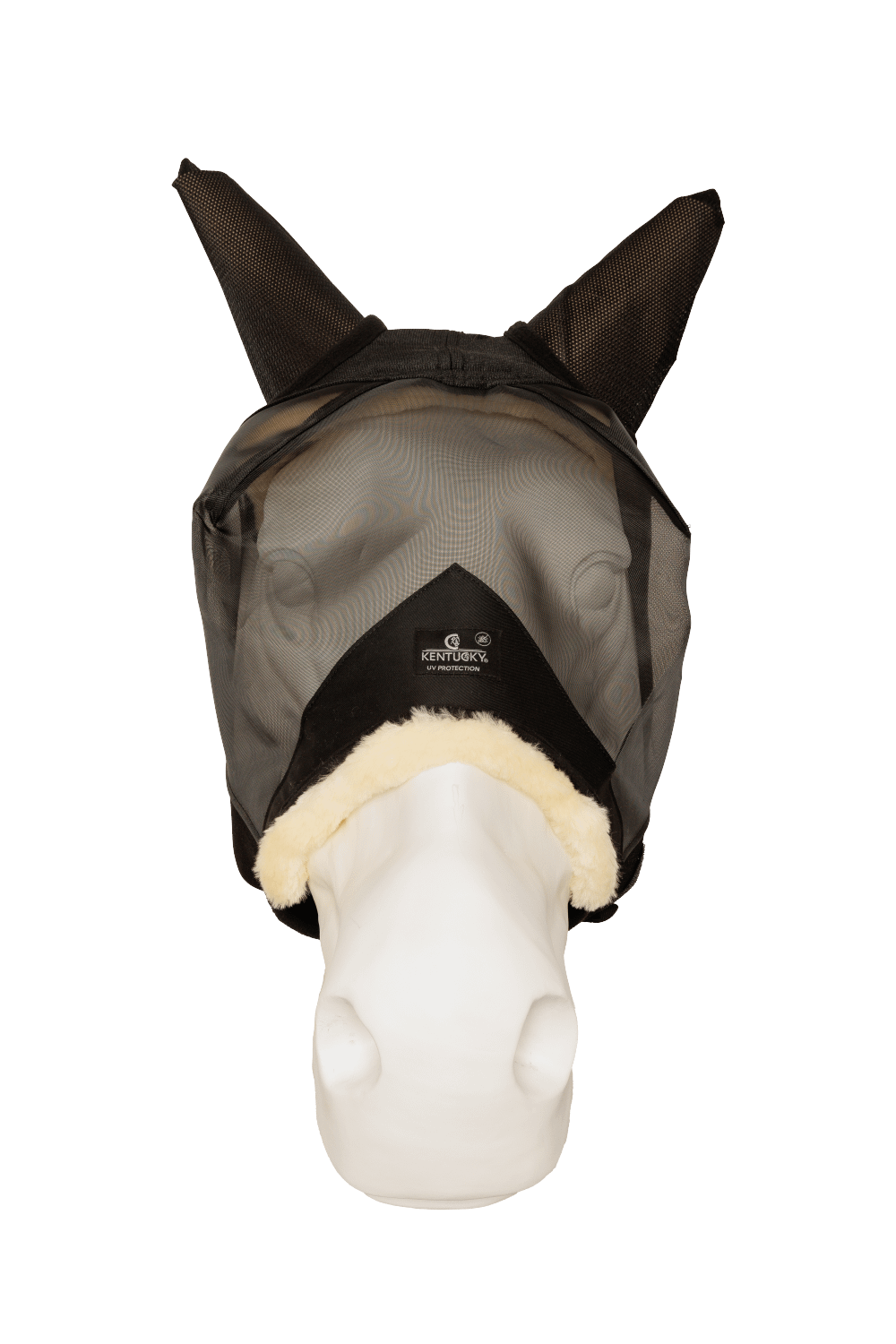 Fly Mask Skin Friendly with ears | Kentucky Horsewear | Comfort — Image 8
