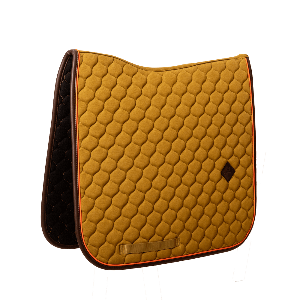 Saddle Pad Onion Quilt Neon Leather Dressage | Kentucky Horsewear | Comfort — Image 9