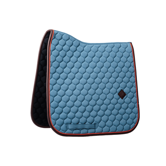 Saddle Pad Onion Quilt Neon Leather Dressage | Kentucky Horsewear | Comfort