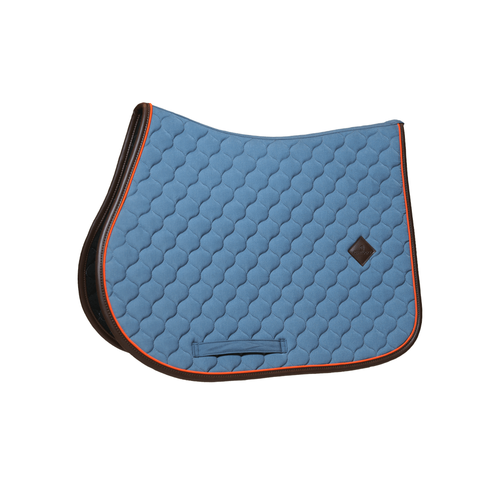 Saddle Pad Onion Quilt Neon Leather Jumping | Kentucky Horsewear | Comfort — Image 8