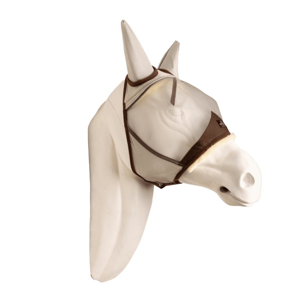 Fly Mask Skin Friendly with ears | Kentucky Horsewear | Comfort