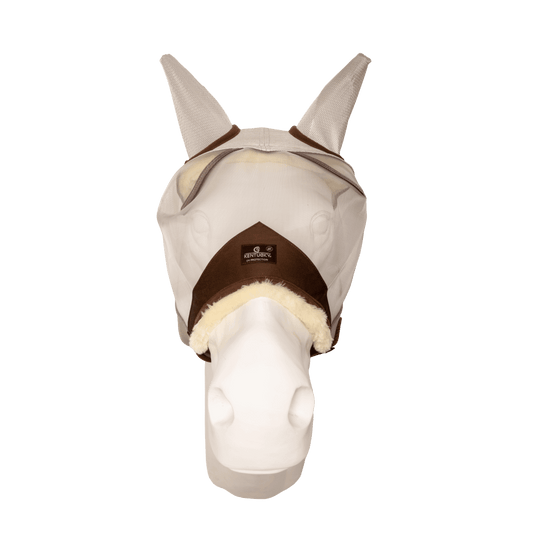 Fly Mask Skin Friendly with ears | Kentucky Horsewear | Comfort — Image 2