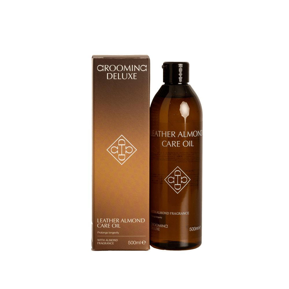 Leather Almond Care Oil | Grooming Deluxe | Revitalizing
