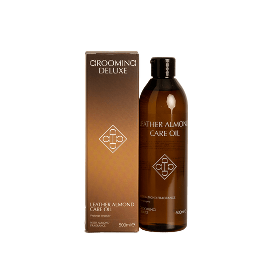 Leather Almond Care Oil | Grooming Deluxe | Revitalizing