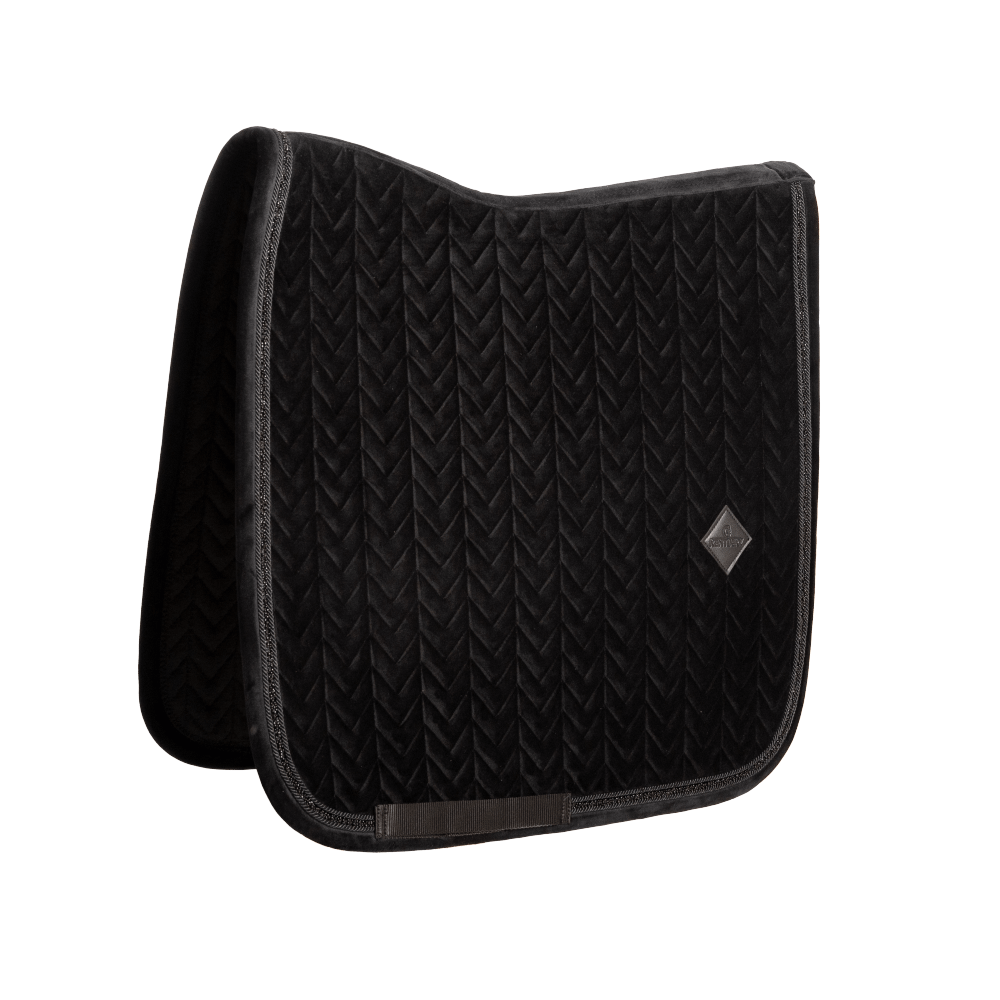 Saddle Pad Velvet Mini Pearls Dressage | Kentucky Horsewear | velvet — Image 6
