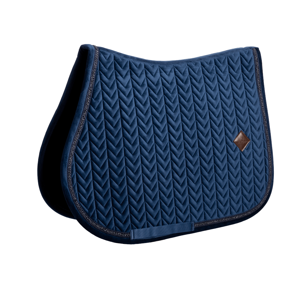 Saddle Pad Velvet Mini Pearls Jumping | Kentucky Horsewear | velvet — Image 8