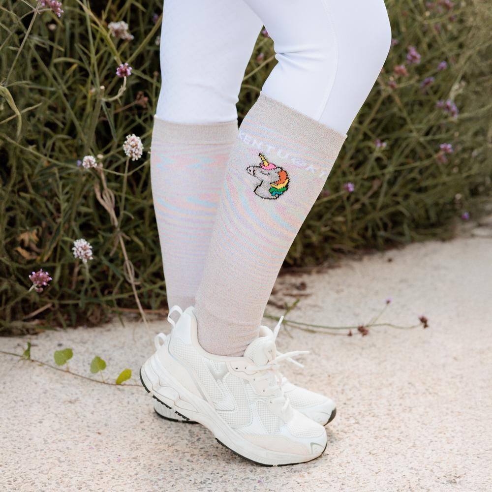 Socks Glitter -Set of 3 Unicorn Glitter | Kentucky Horsewear | Lightweight — Image 5