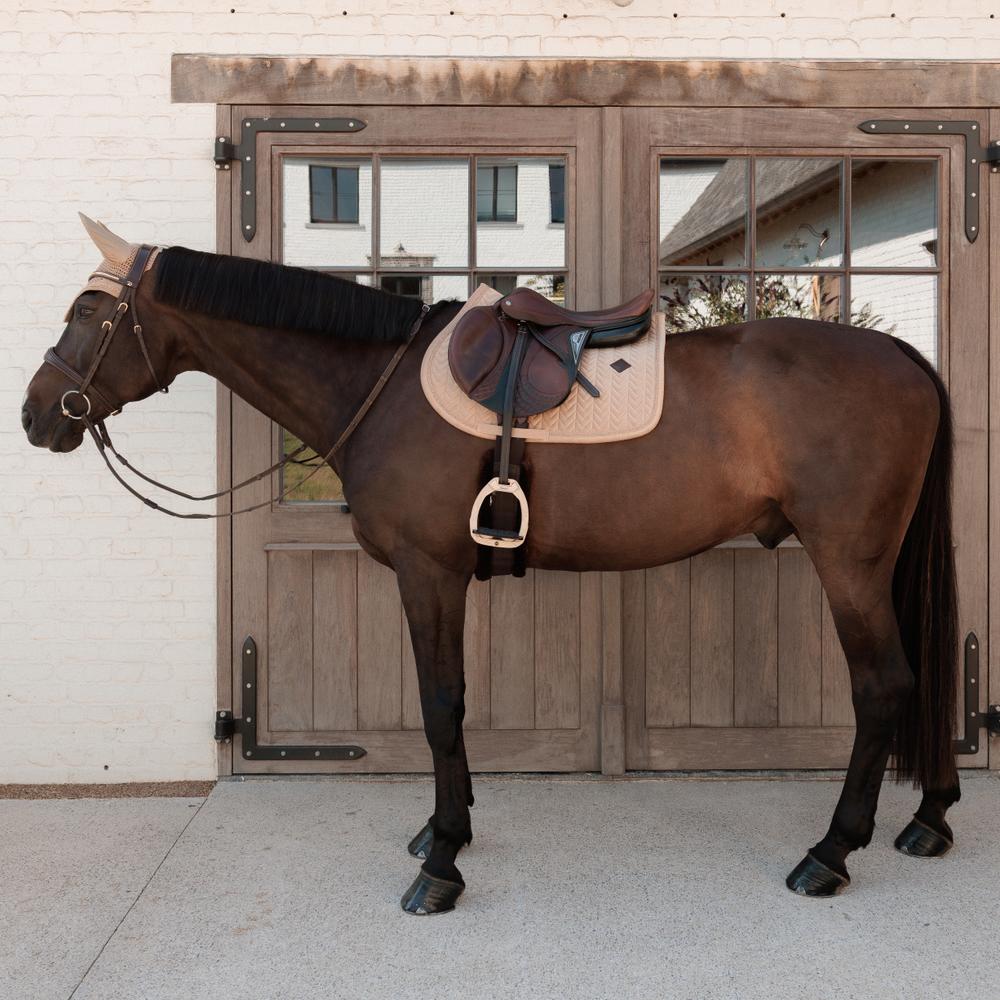 Saddle Pad Velvet Mini Pearls Jumping | Kentucky Horsewear | velvet — Image 13