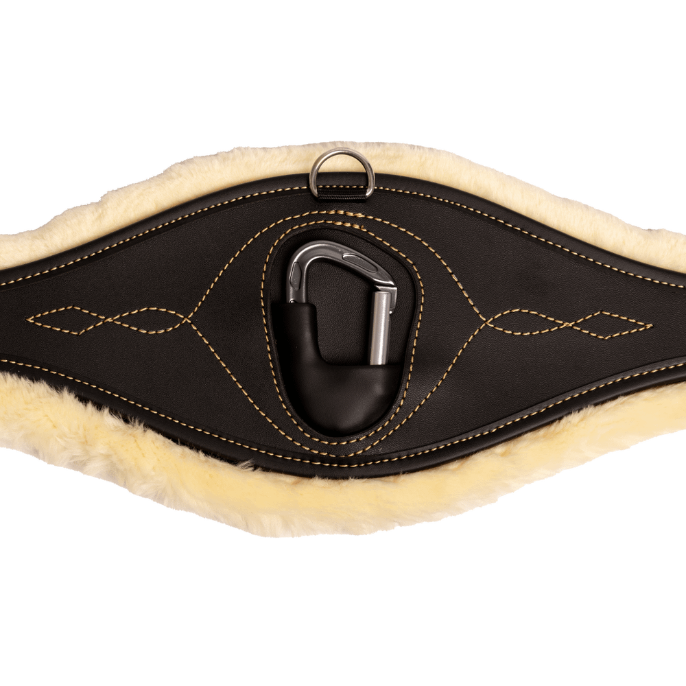 Sheepskin Anatomic Girth Cover | Kentucky Horsewear | Comfort — Image 15