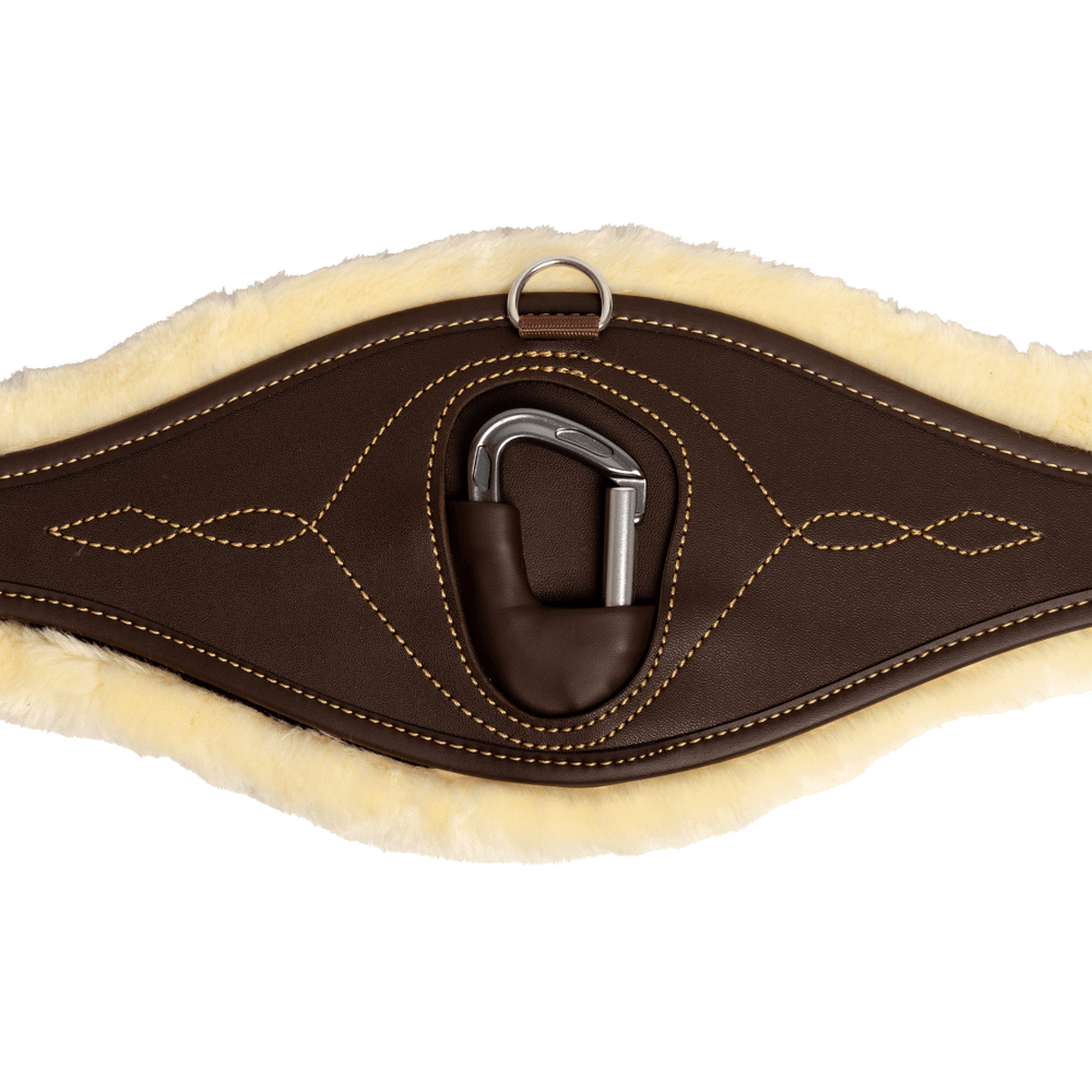 Sheepskin Anatomic Girth Cover | Kentucky Horsewear | Comfort — Image 2