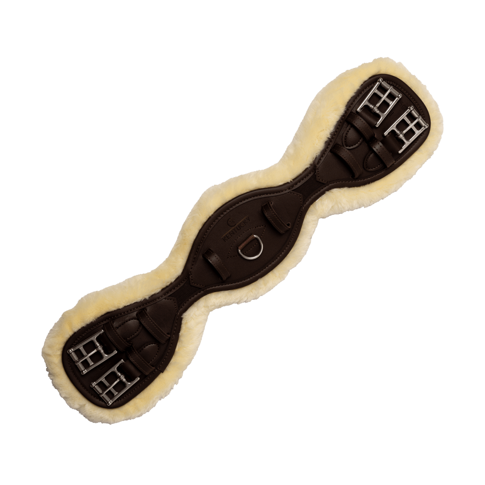 Sheepskin Anatomic Short Girth | Kentucky Horsewear | Comfort