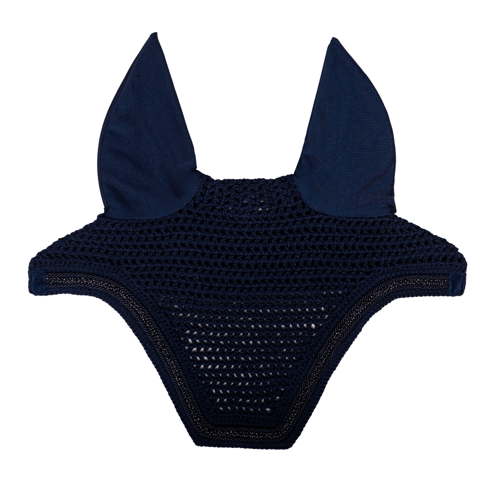 Fly Veil Wellington Velvet Mini Pearls | Kentucky Horsewear | luxurious — Image 4