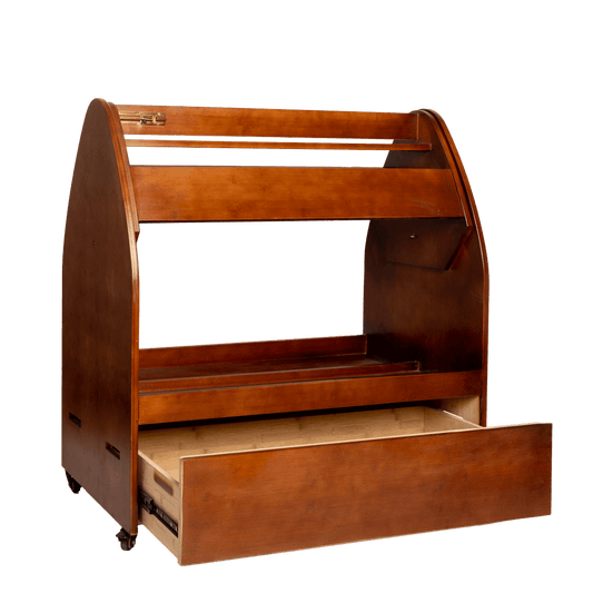 Saddle Cart with Drawer | Grooming Deluxe | Durable — Image 2