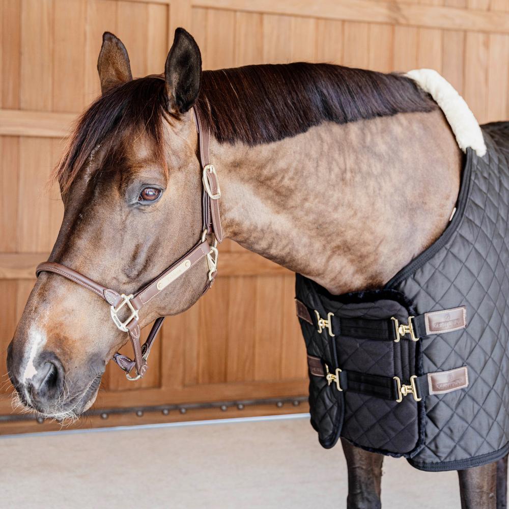 Quilted Chest Expander Vegan Sheepskin | Kentucky Horsewear | Comfort — Image 4
