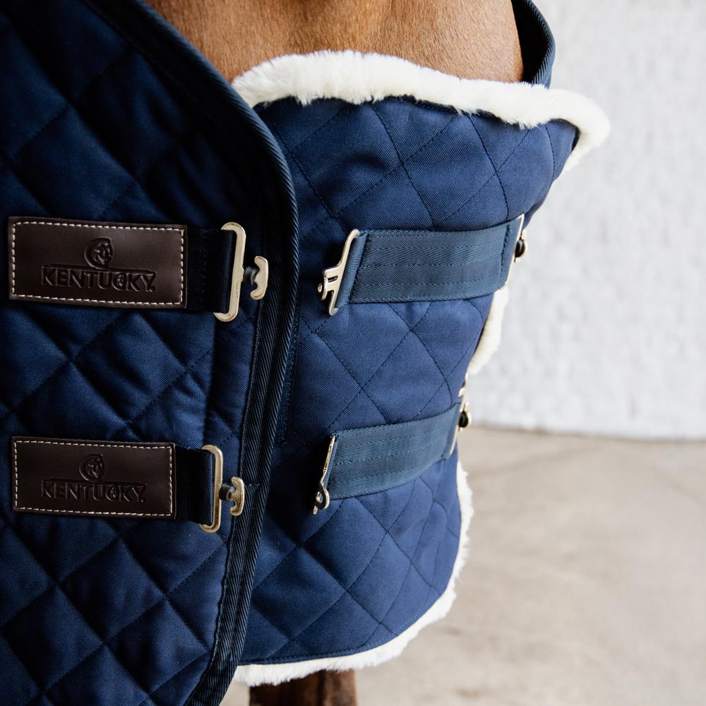 Quilted Chest Expander Vegan Sheepskin | Kentucky Horsewear | Comfort — Image 11