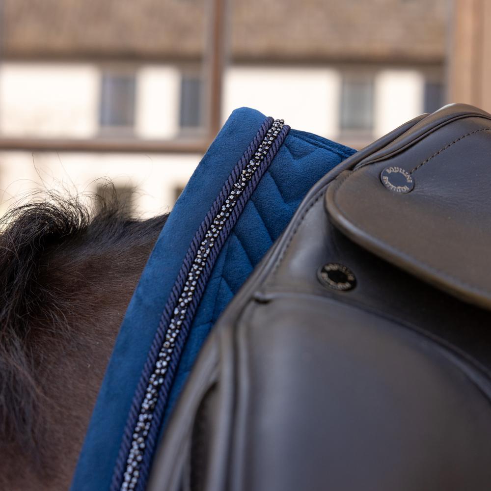 Saddle Pad Velvet Mini Pearls Dressage | Kentucky Horsewear | velvet — Image 3